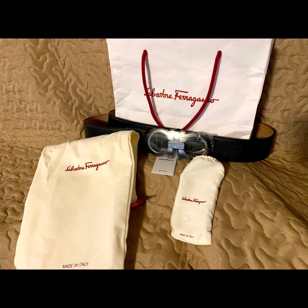 Salvatore Ferragamo Nero V1 Men’s Belt